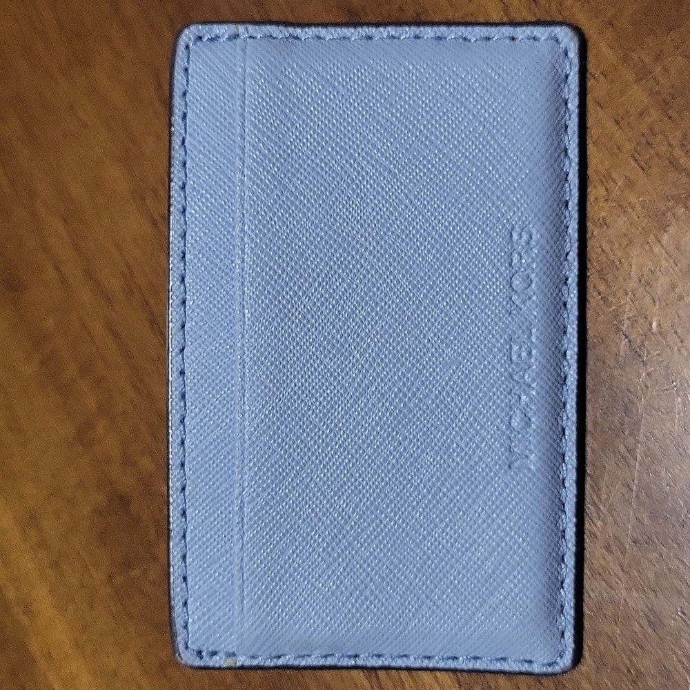 Michael Kors Light Blue Card Holder